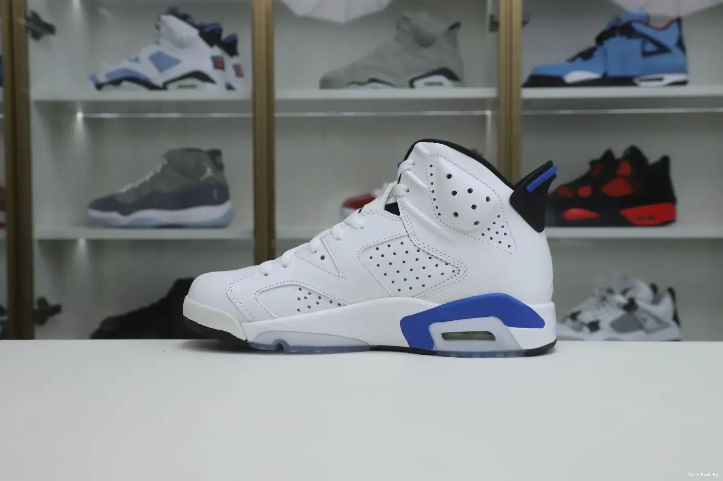 BLUE RETRO 6 SPORT AIR JORDAN Kimikick 0813